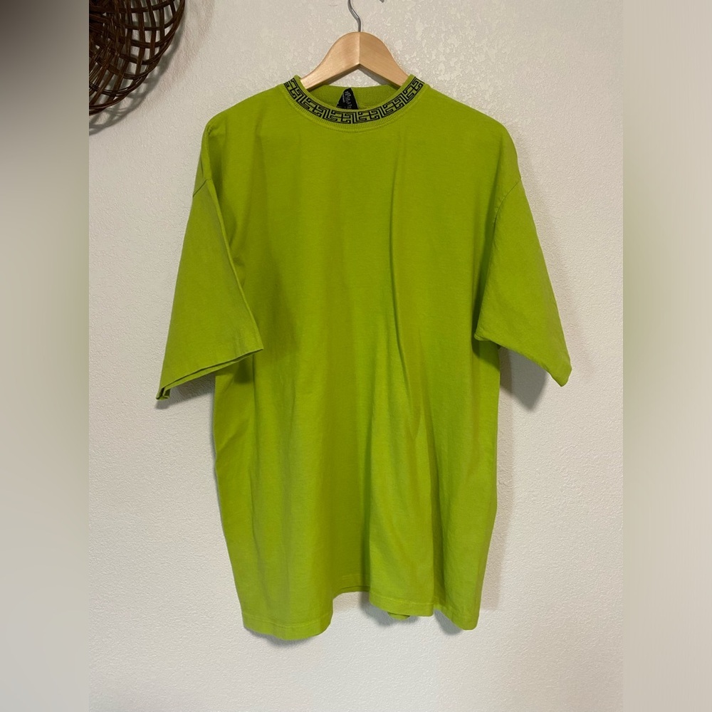 RUSH Men's Green T-Shirt